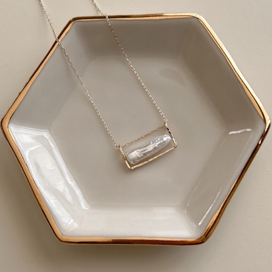 Biwa Pearl Necklace Wholesale