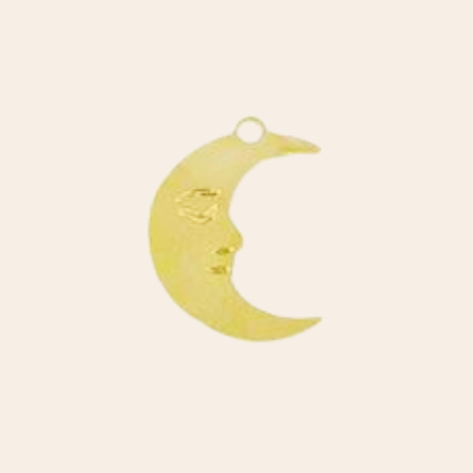 Man in the Moon Recuerdo Charm