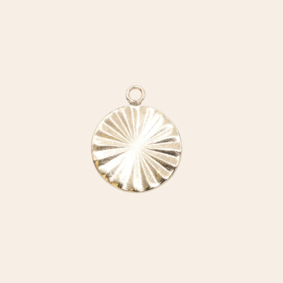 Starburst Circle Recuerdo Charm
