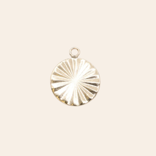 Starburst Circle Recuerdo Charm