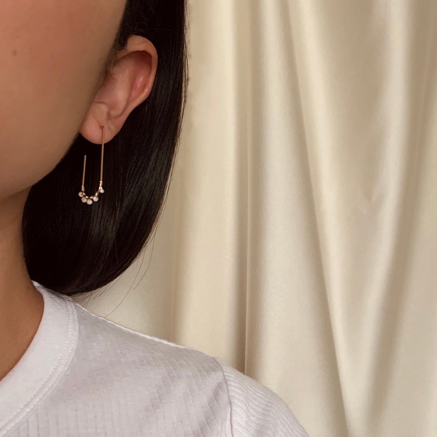 Cecilia Perla Earrings