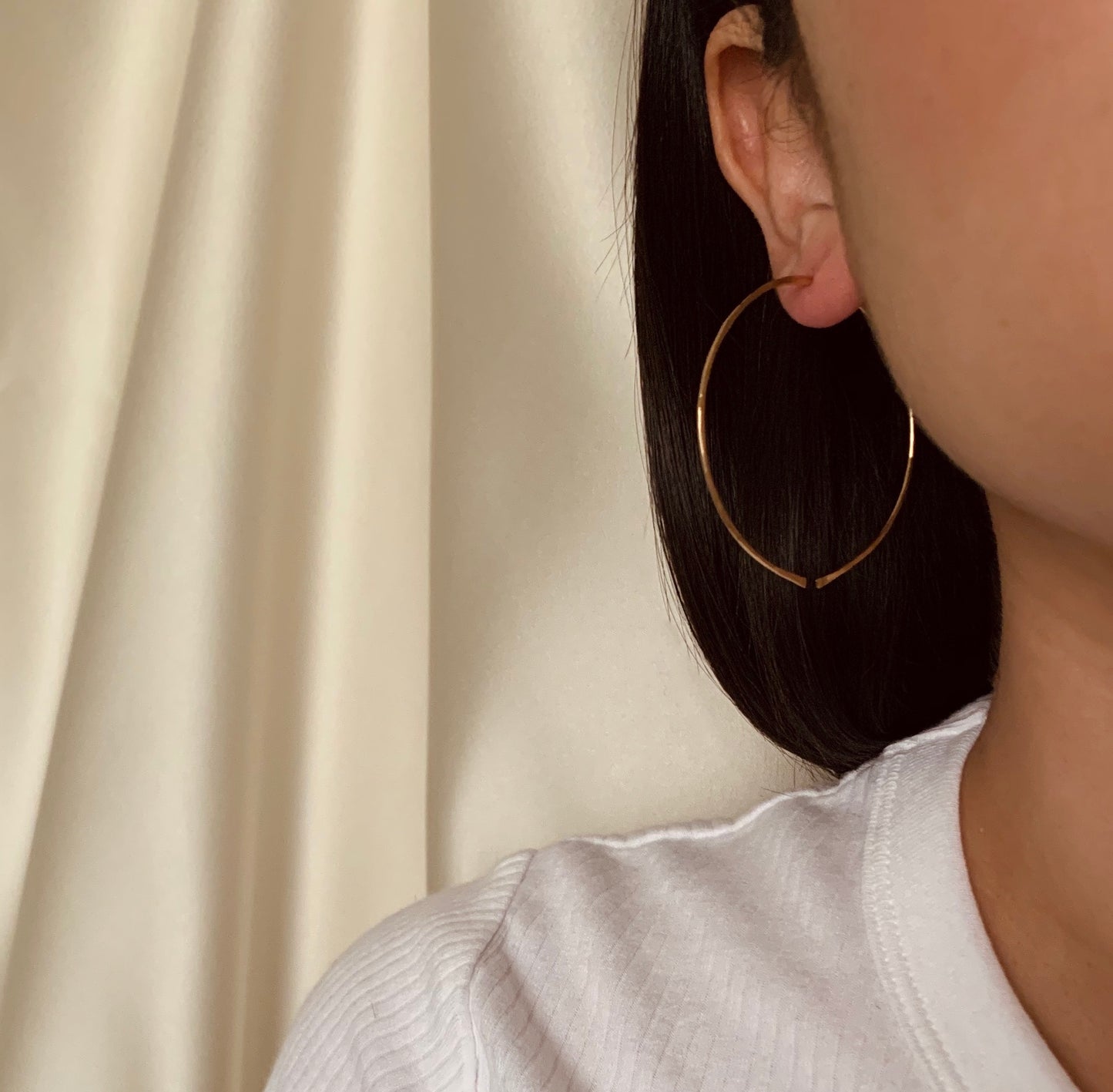 Hammered Hoops