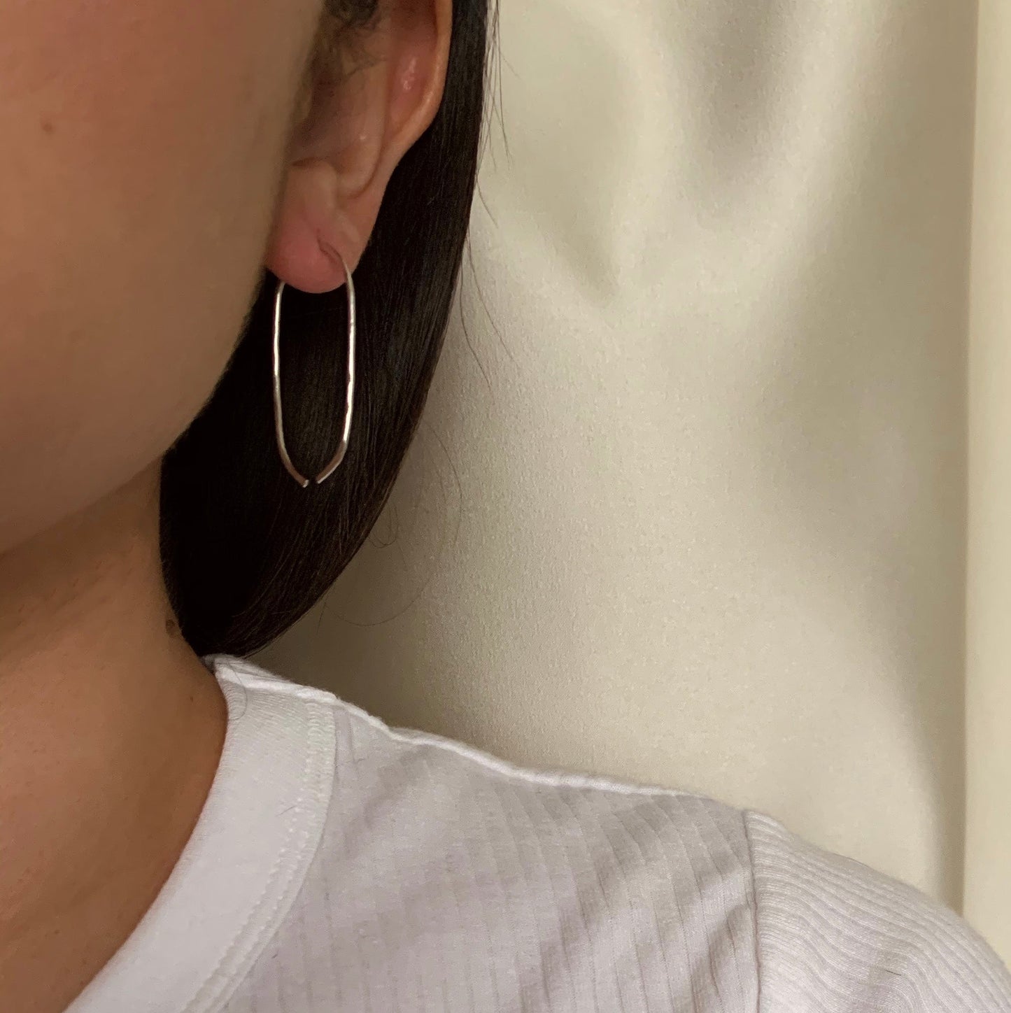 Mini Elongated Hoops